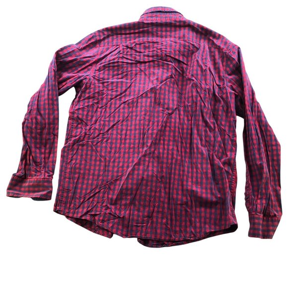 George Mens Shirt Large Lot of Three Classic Plaid Long Sleeve Button Down Y2K - Picture 6 of 15